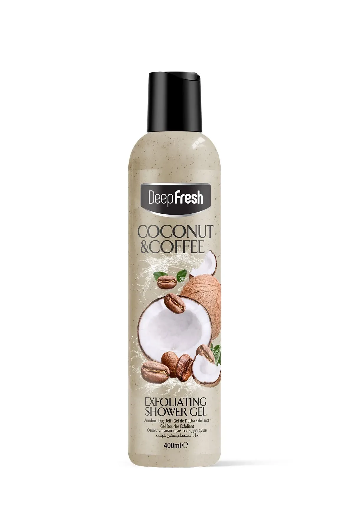 Sabonete Esfoliante Corporal em Gel Coco & Café 400ml